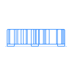 Furniture Benches Blu Dot Son Of A Bench Line Tracing Svg Vector, Free Vectors File